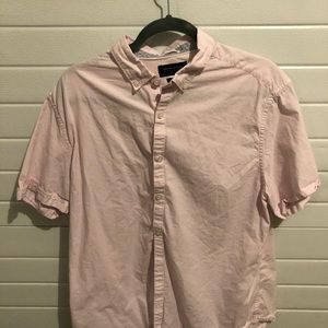 Pink slim fit shirt